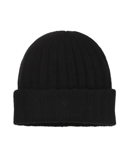 Beanie Cashmere | Black