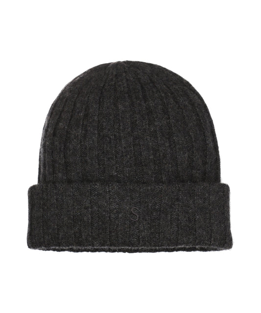 Beanie Cashmere | Antraciet