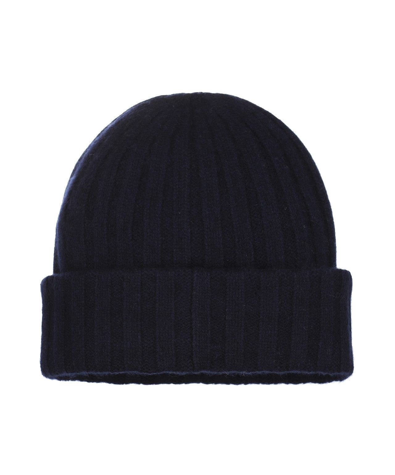 Beanie Cashmere | Navy gun Metal