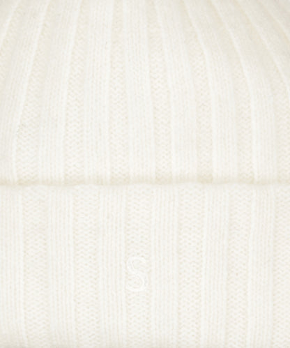 Stetson Beanie Cashmere | White