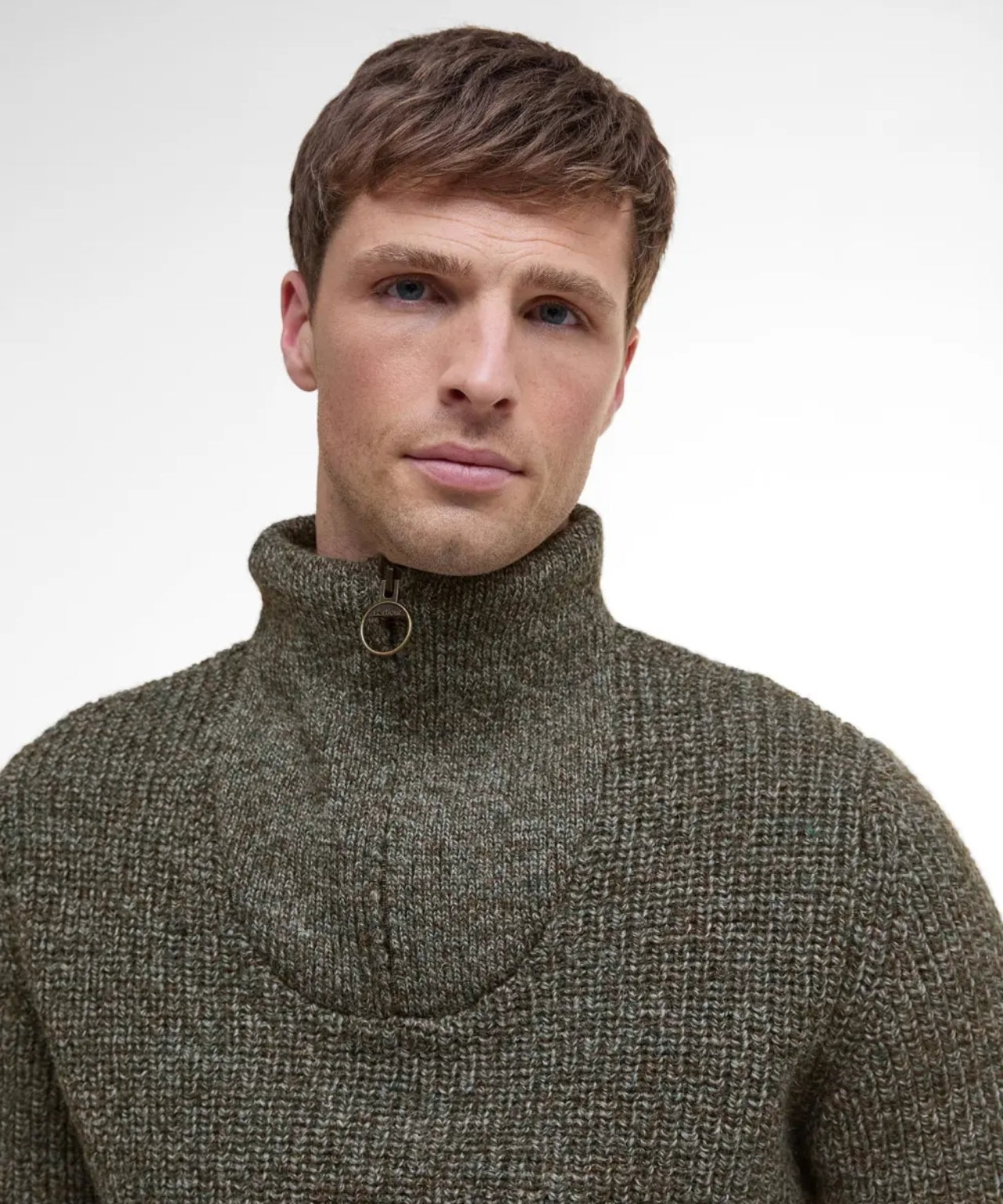 Pull New Tyne Half Zip | Derby Tweed