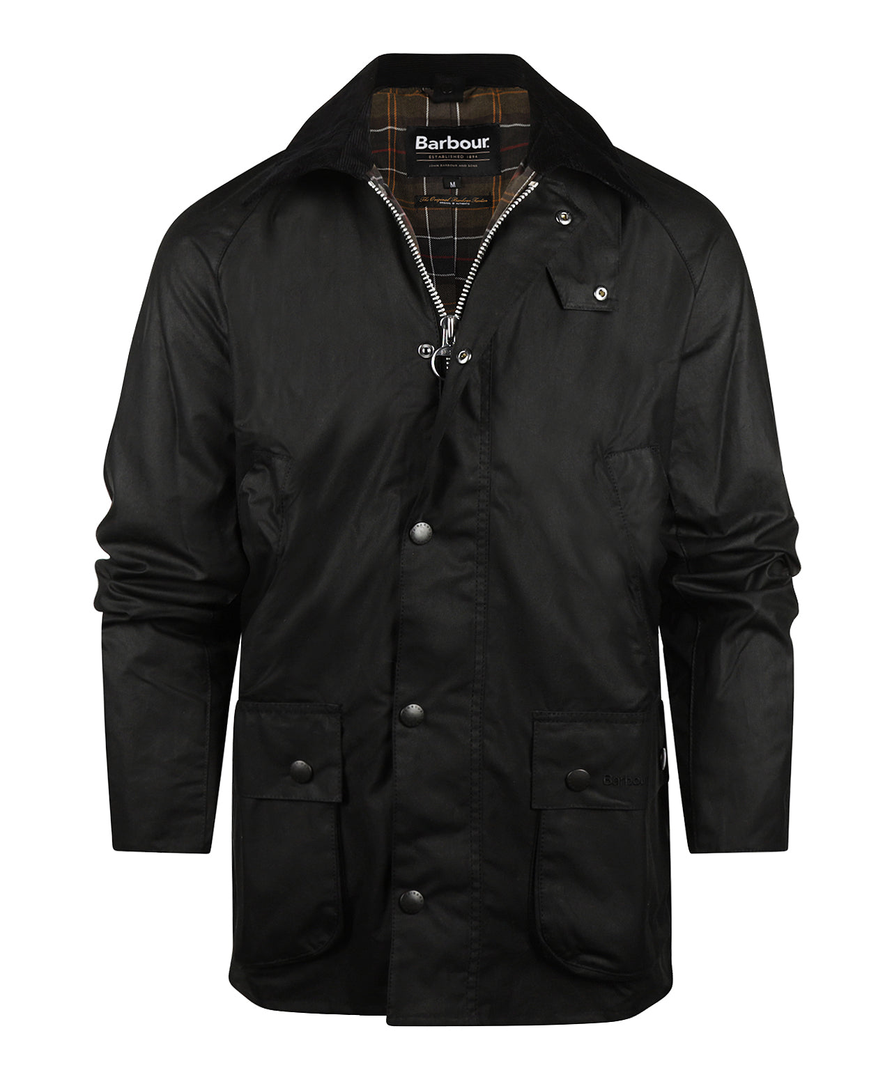 Ashby Wax Jacket | Black