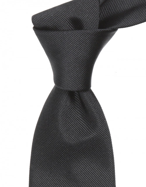 Uni Zijden stropdas | Zwart