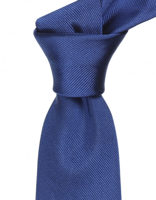 Uni Zijden stropdas | Blauw