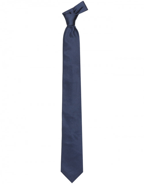 Uni Zijden stropdas | Navy Blauw
