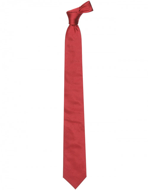 Uni Zijden stropdas | Rood