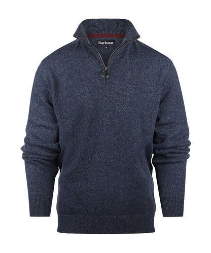 Tisbury Pullover mit hohem Reißverschluss | Blau