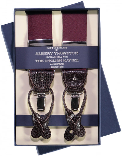 Bretels 2 in 1 | Plain Maroon