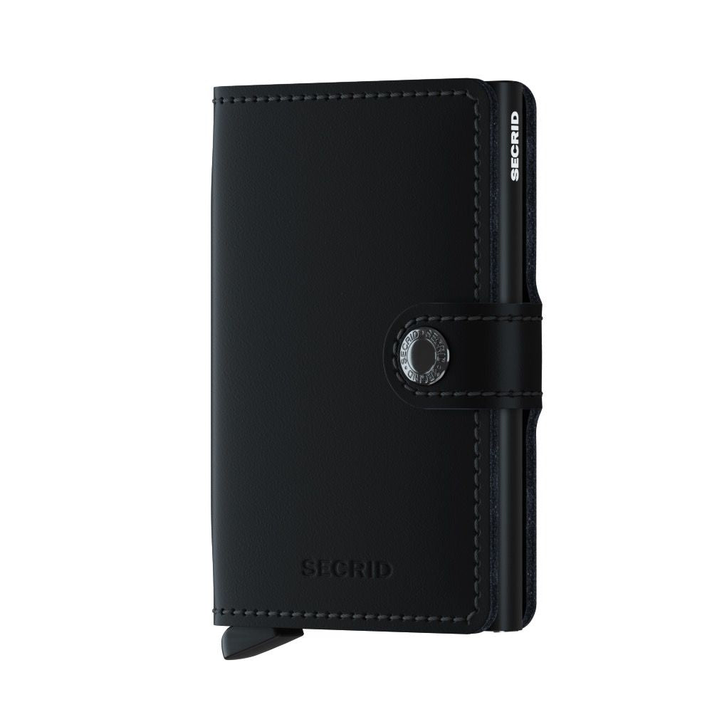Miniwallet | Mat zwart