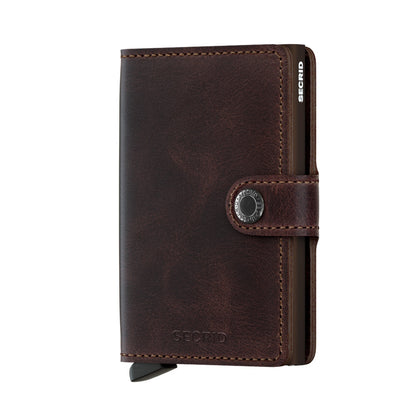 Miniwallet | Chocoladebruin melange