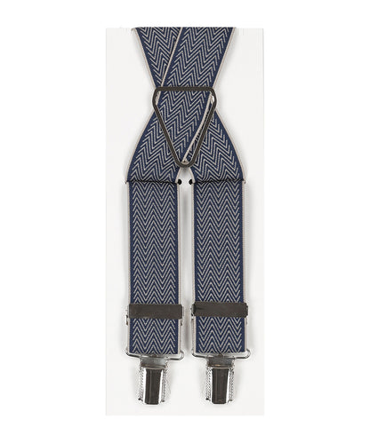 Braces with 4 Clips | Blue