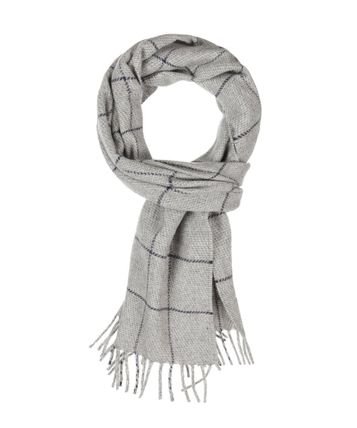 Sjaal Wol met Cashmere | Zwart