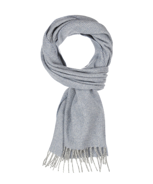 Sjaal Wol/Cashmere 35X190cm | Licht Blauw