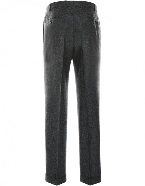 Pantalon Flannel | Antraciet Grijs