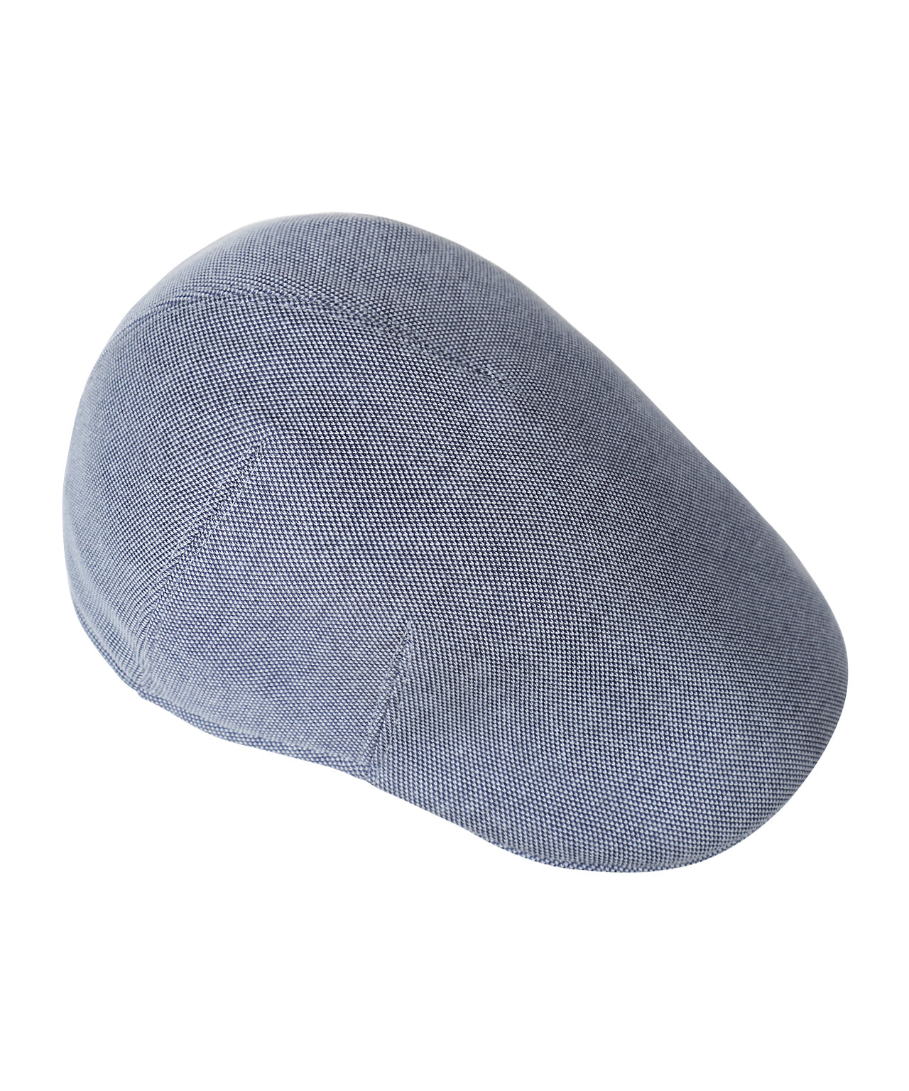 Soft Cap Katoen Mix | Blauw melange