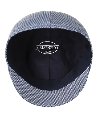 Soft Cap Katoen Mix | Blauw melange