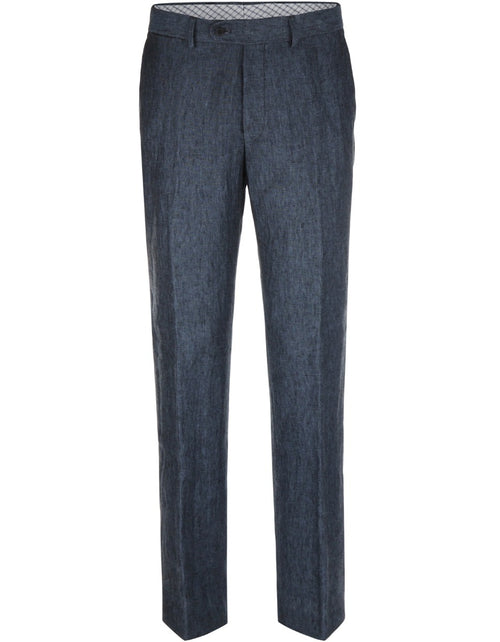 Chino Luchtig Linnen | Navy Blauw