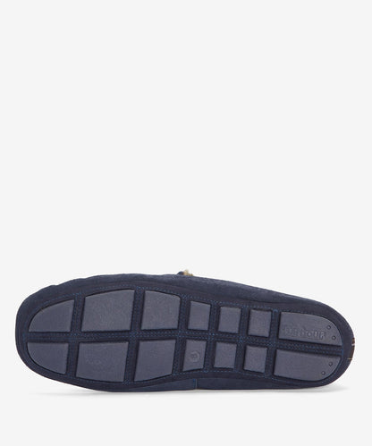 Pantoffels Monty | Navy Suede