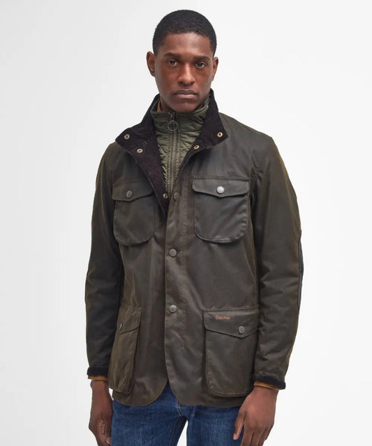 Barbour Wachsjacke Ogston | Oliv