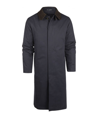 Lange jas Finchester | Navy Blauw