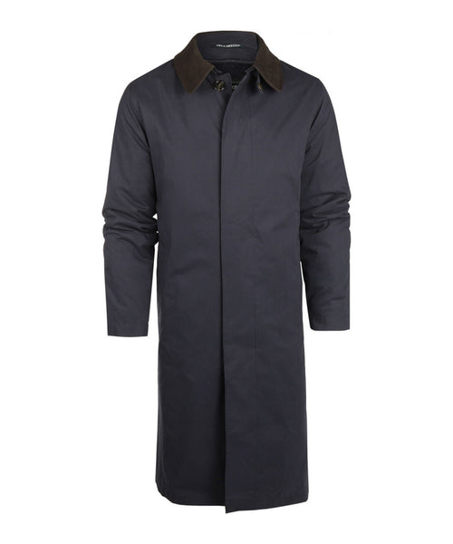 Lange jas Finchester | Navy Blauw