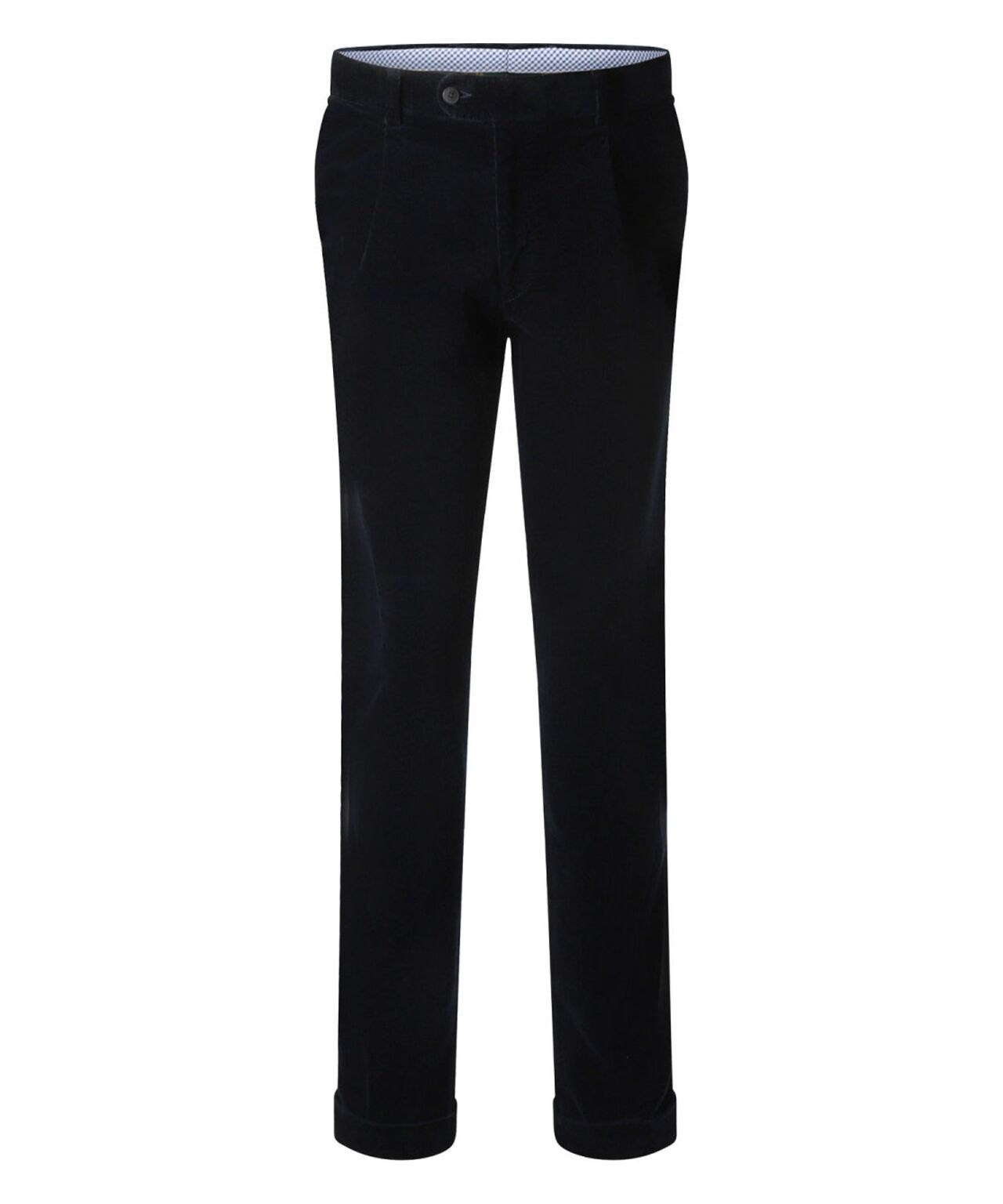 Liverpool Corduroy Trousers | Navy Blue