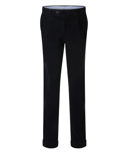 Liverpool Corduroy Trousers | Navy Blue