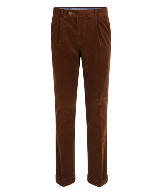 Pantalon Liverpool Corduroy | Kastanje Bruin