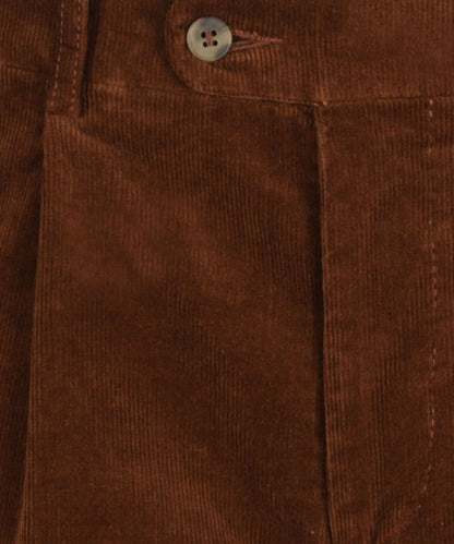 Pantalon Liverpool Corduroy | Kastanje Bruin