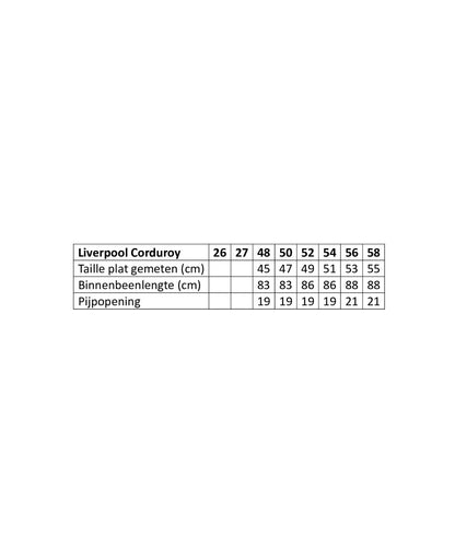Trousers Liverpool Corduroy | Brown