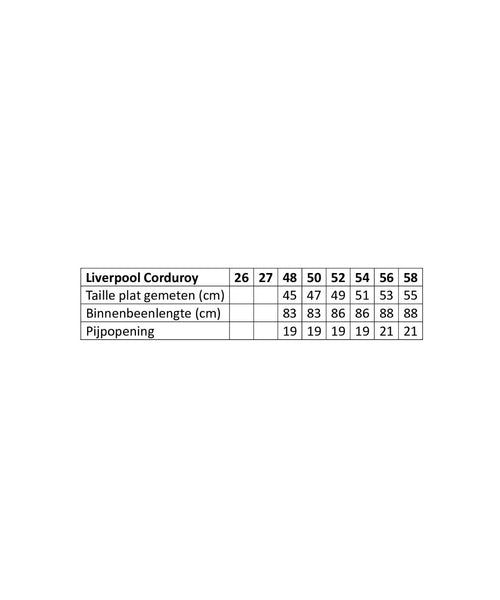 Pantalon Liverpool Corduroy | Bruin