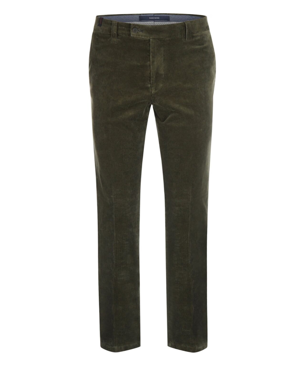 Chino Cord Bradford Wide Rib | Grün