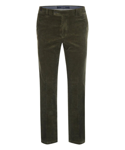 Chino Cord Bradford Wide Rib | Grün