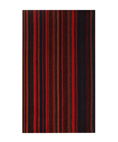 Gebreide Sjaal | Rood Multi