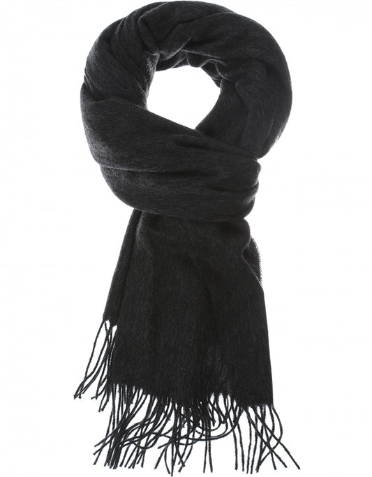 Sjaal Lamswol 48x190 | Charcoal