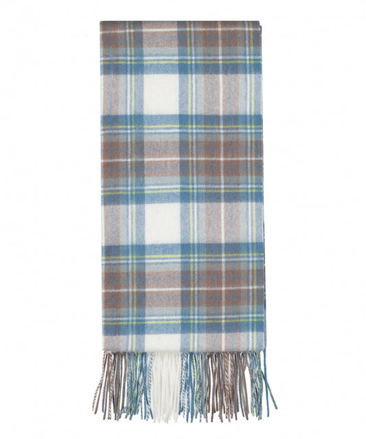 Sjaal Lamswol 48x190 | Muted Blue Dress Stewart
