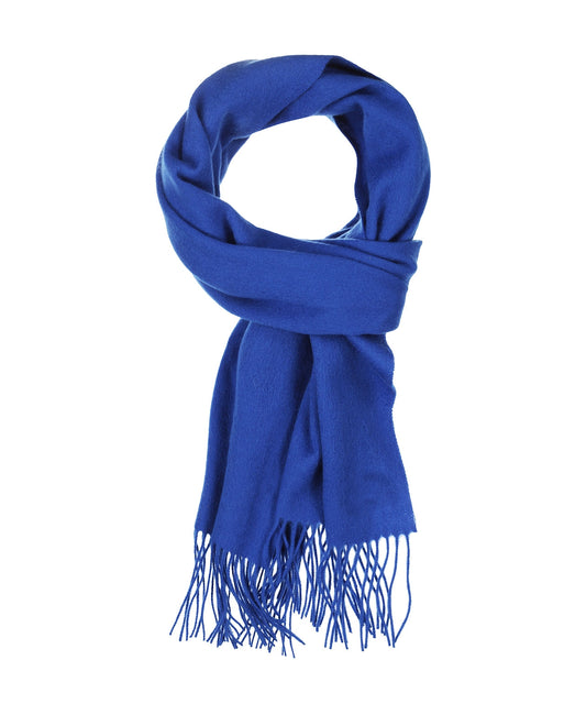 Sjaal Lamswol 48x190 | Royal Blue