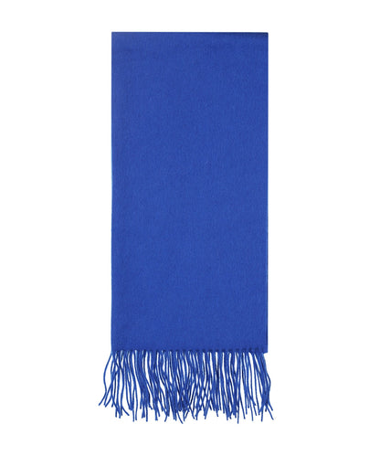 Scarf lambswool 190x48 | Blue