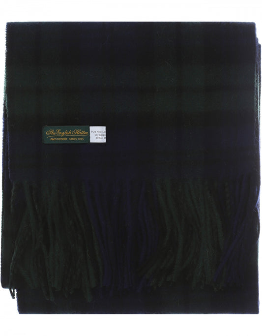 Sjaal Lamswol 48x190 | Blackwatch