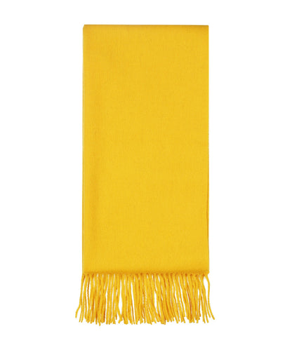 Sjaal Lamswol 48x190 | Yellow