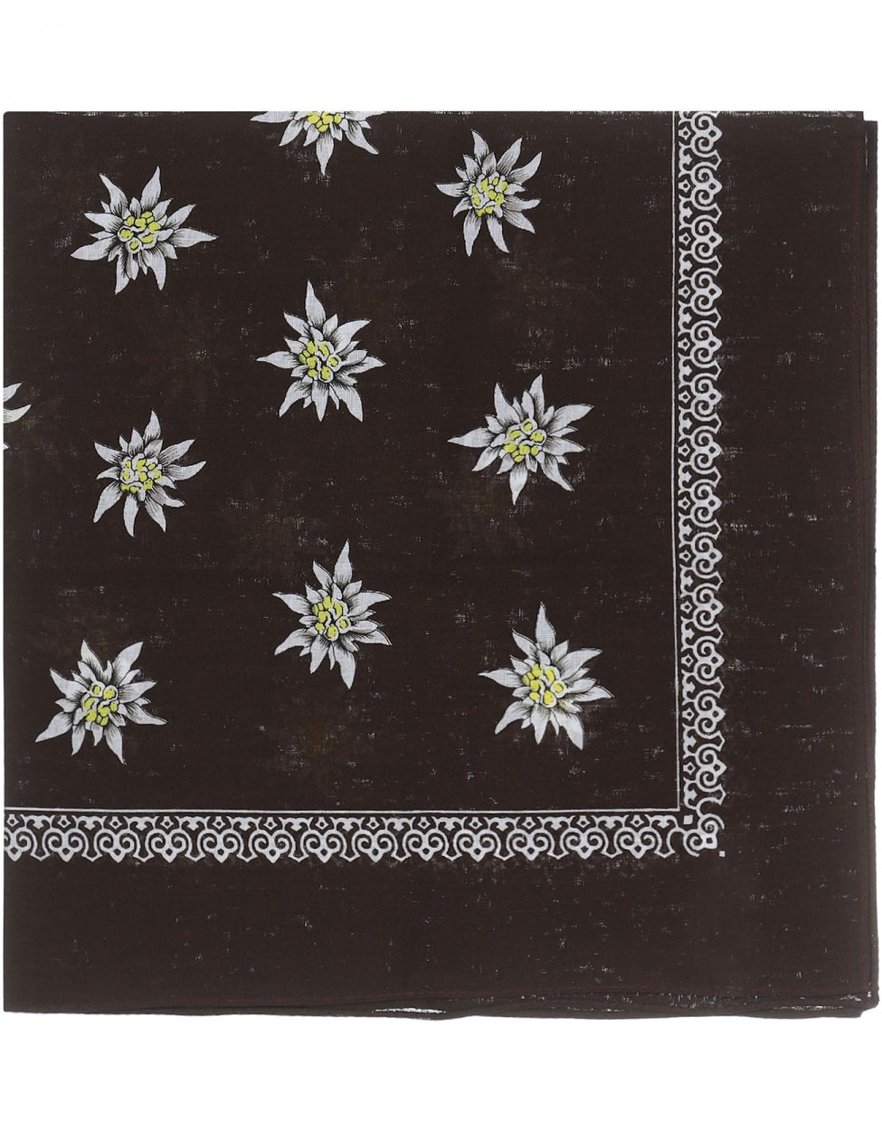 Farmer's Handkerchief | Flower Large Brown