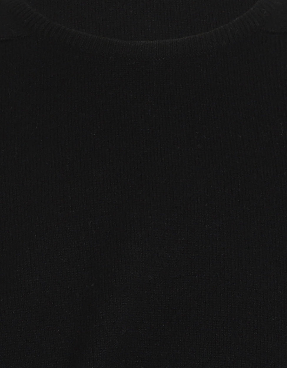 O-Hals Lamswol | Black