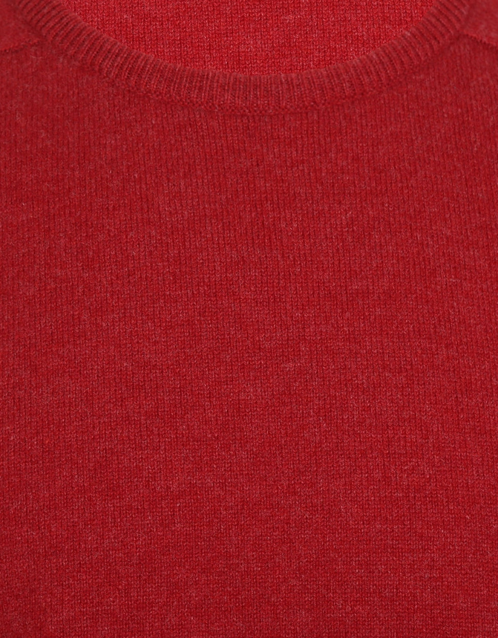 O-Hals Lamswol | Poppy Melange
