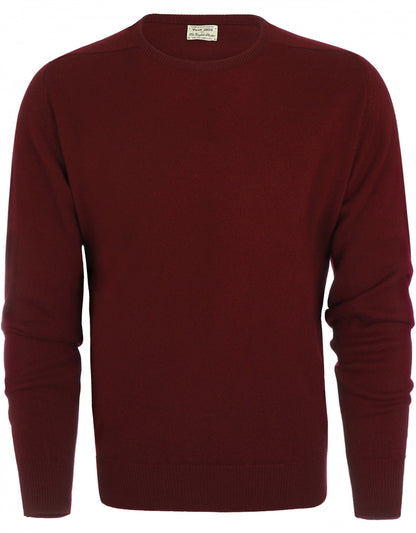 O-Hals Lamswol | Burgundy