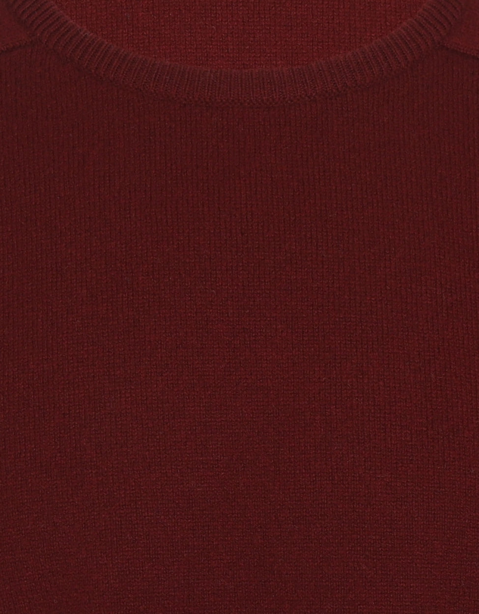 O-Hals Lamswol | Burgundy