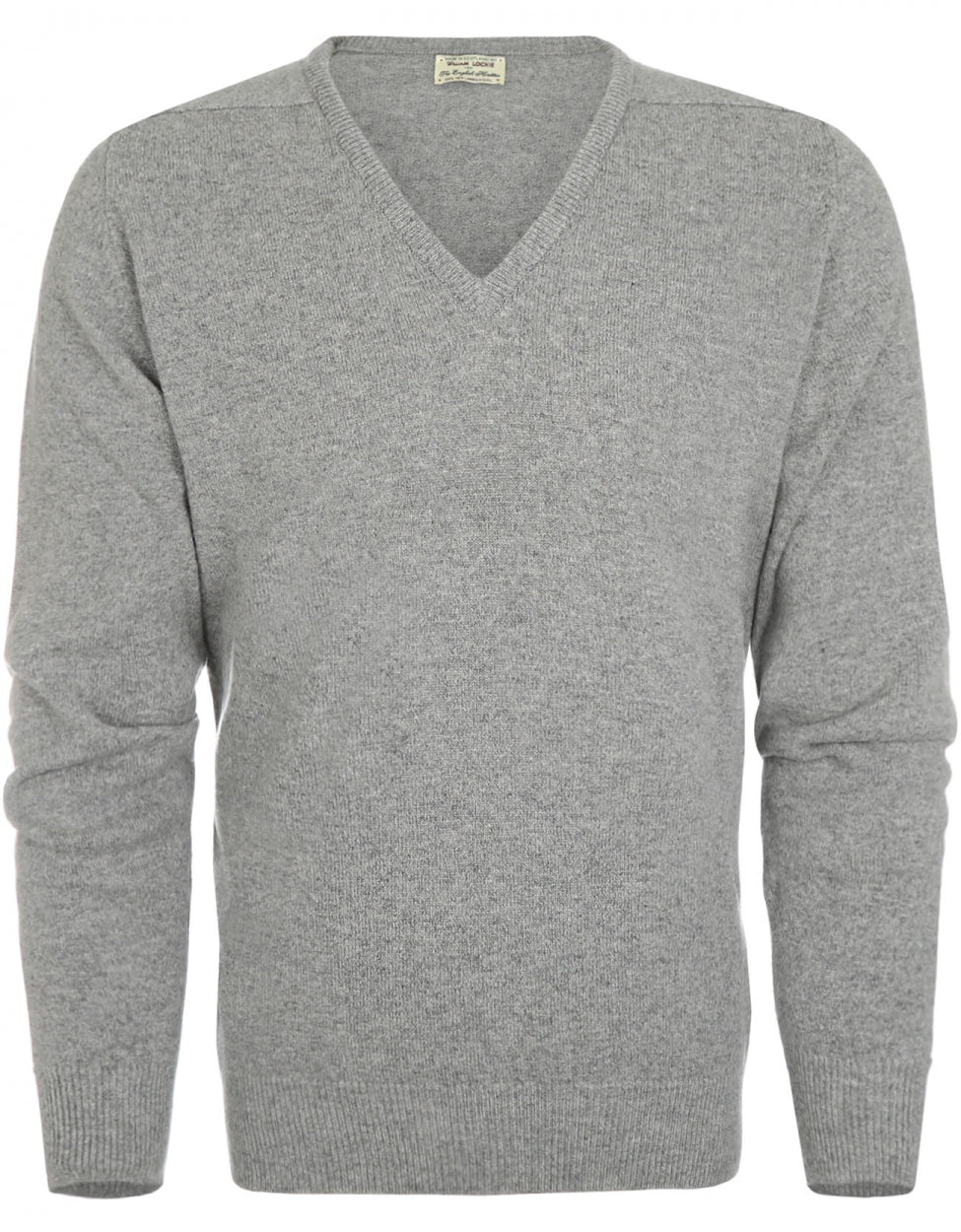 William Lockie V-Ausschnitt-Pullover aus Lammwolle | Flanell