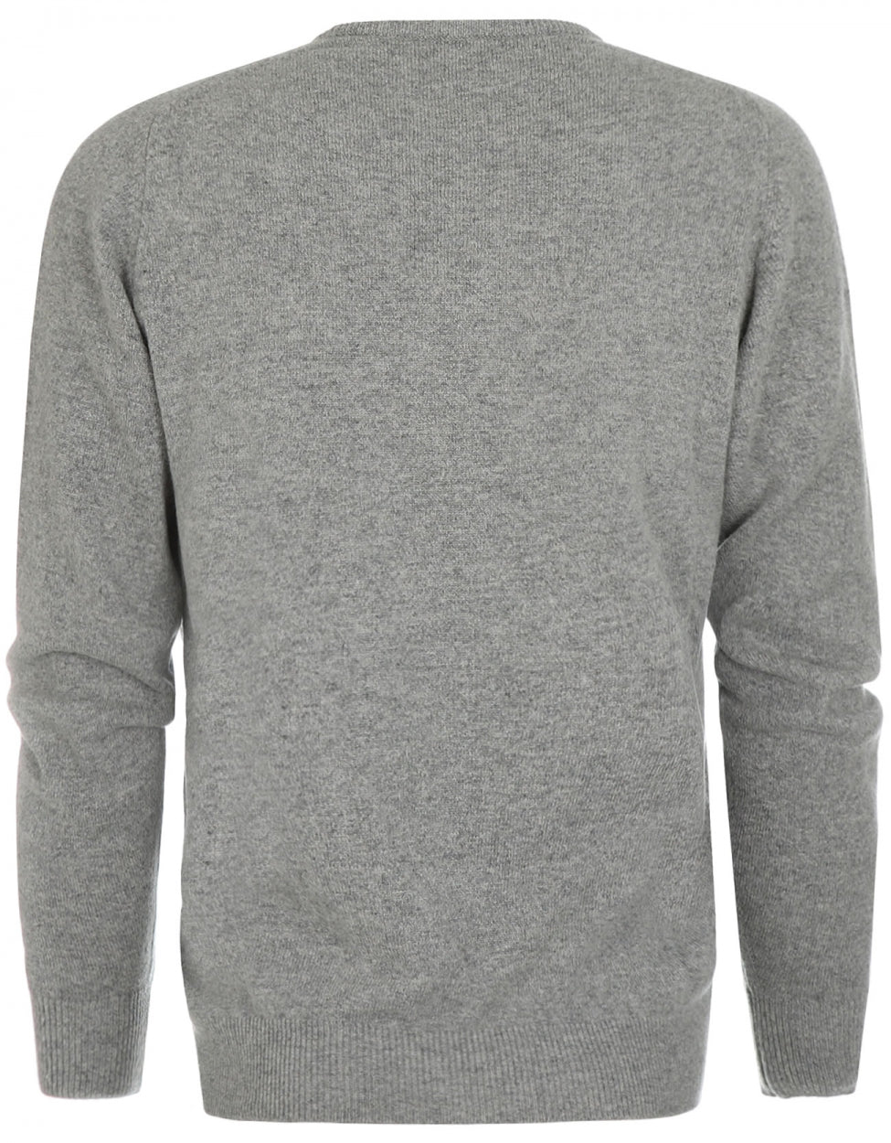 William Lockie V-Ausschnitt-Pullover aus Lammwolle | Flanell