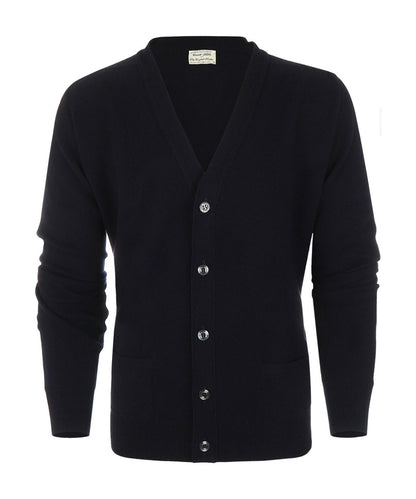 Vest Lamswol | Navy