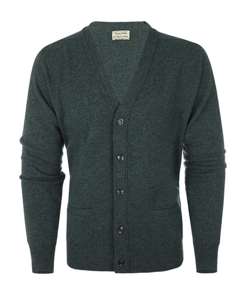 Knoop Vest Lamswol | Moorland