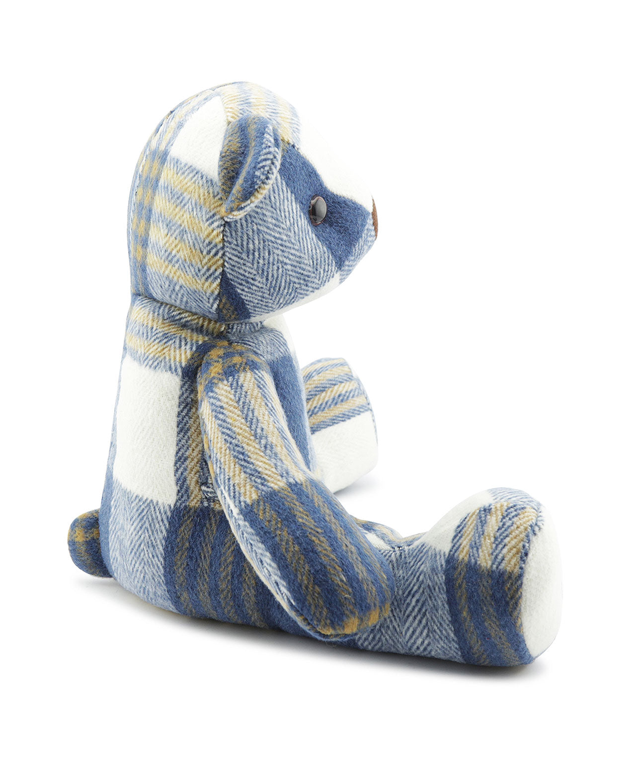 Tweed doorstop | Blue